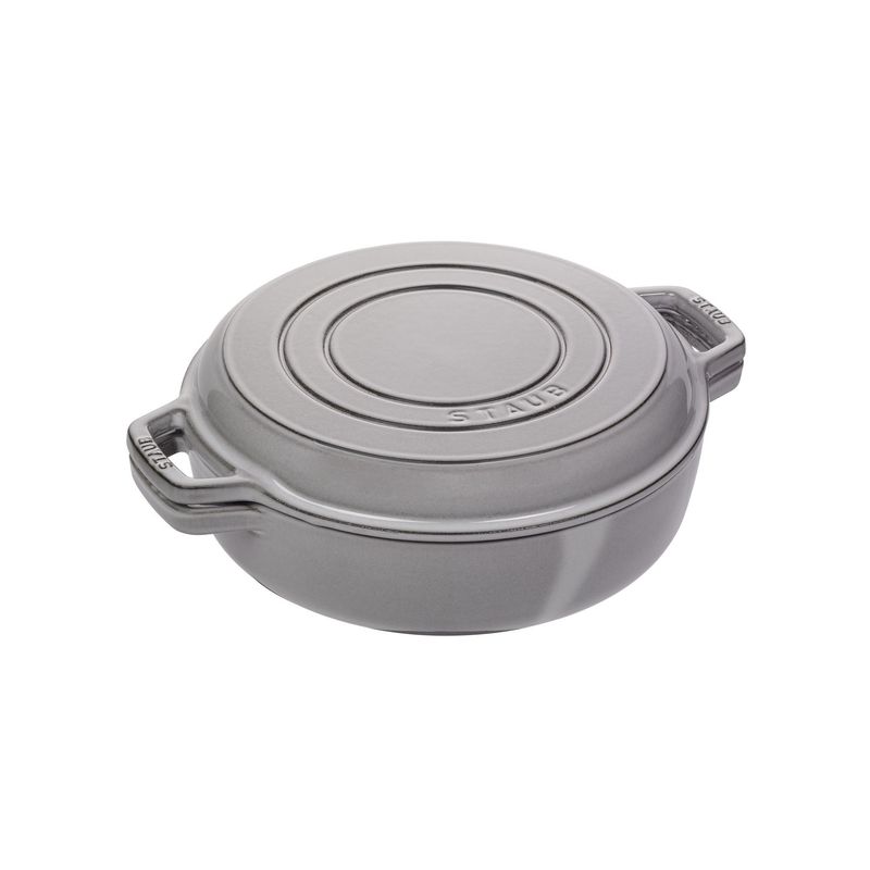 GENERICO - Olla de hierro fundido con cocción al vapor- STAUB original
