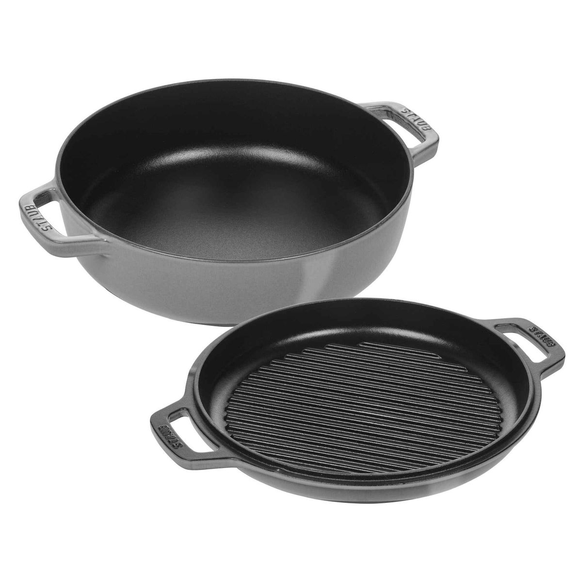 STAUB - Olla de hierro fundido con cocción al vapor- STAUB original