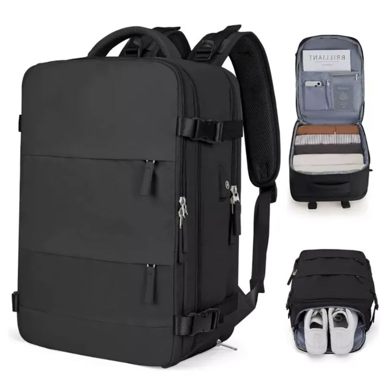 GENERICO - Morral viajero multiusos con puerto USB