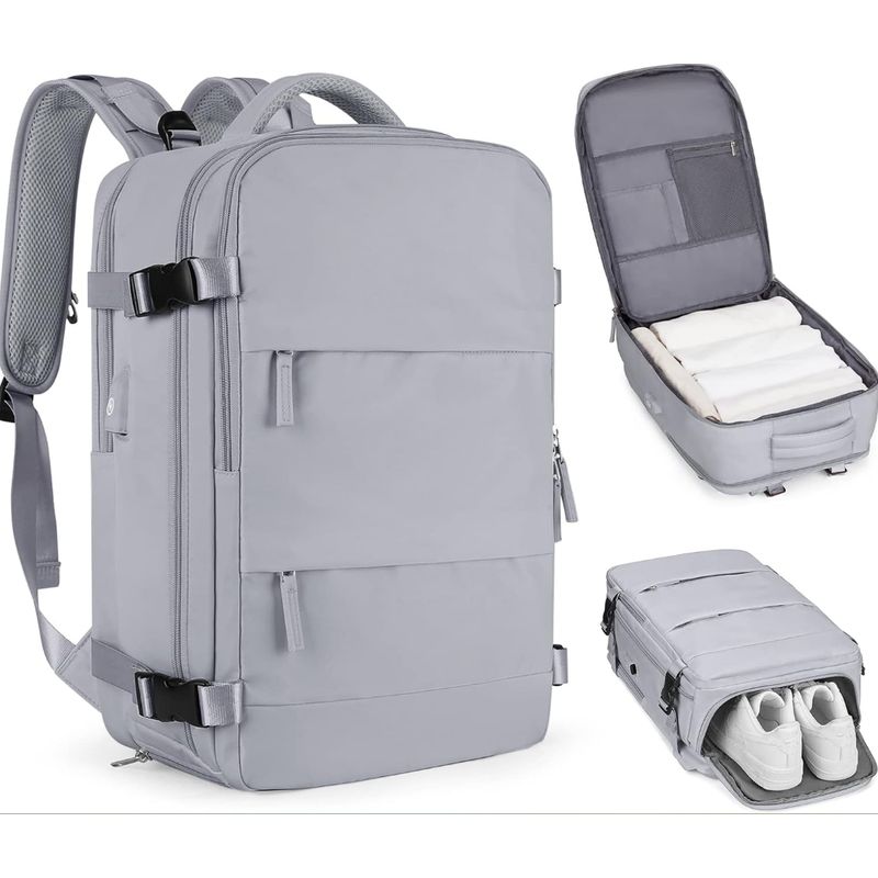 GENERICO - Morral viajero multiusos con puerto USB