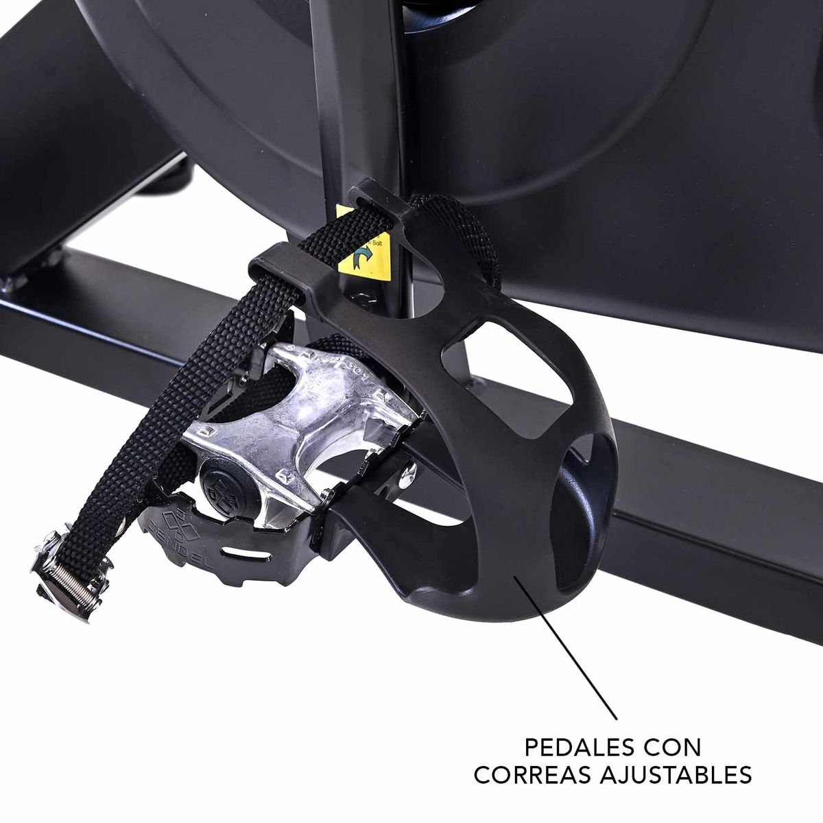 EVOLUTION FITNESS - Bicicleta Estática de Spinning EVOLUTION Speedy 1 Negra Volante 20kg