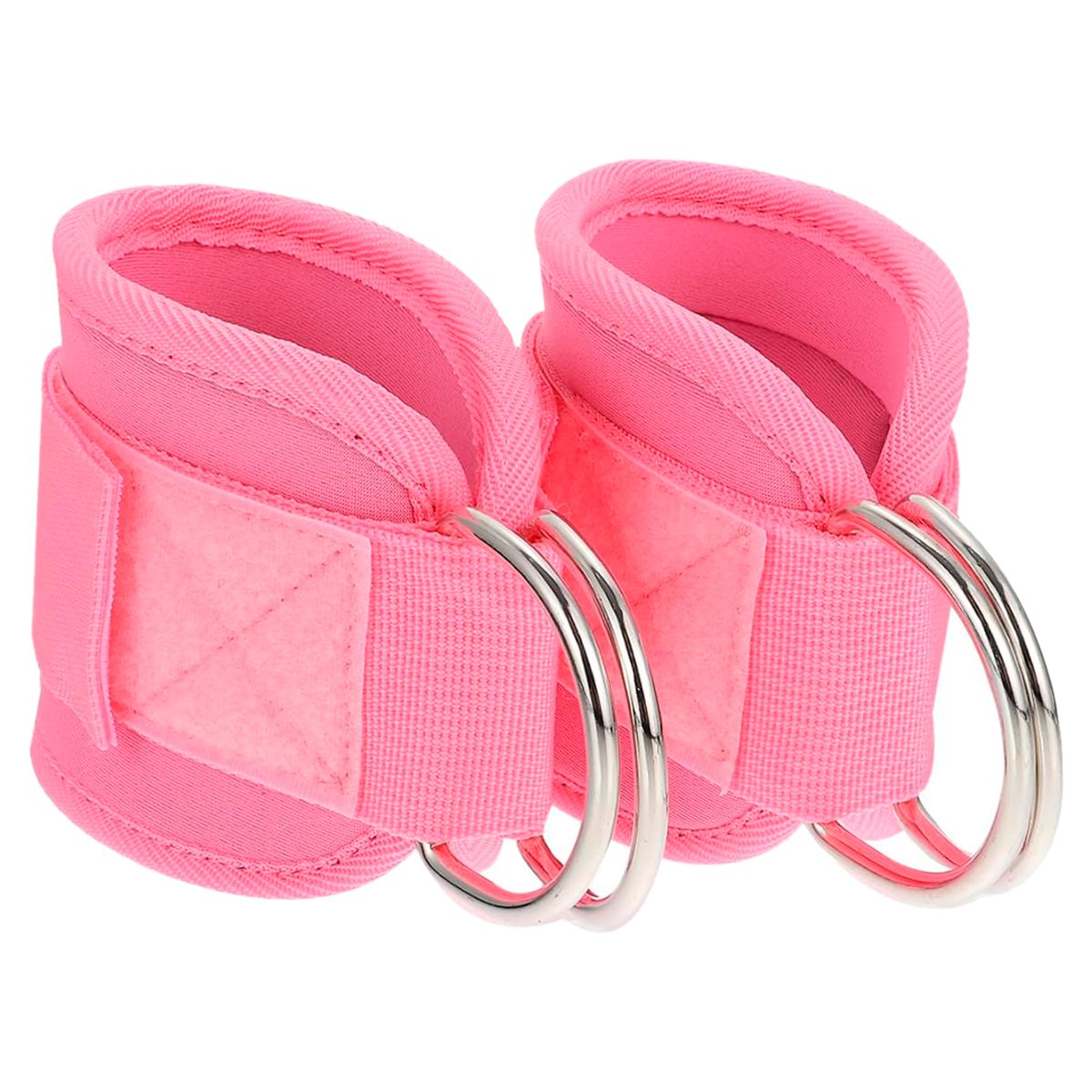 GENERICO - Kit X2 Ankle Straps Correa Arnes Tobillos Polea Gym Grillete