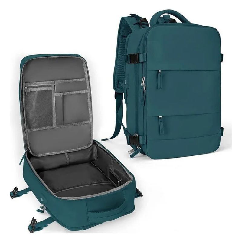 GENERICO - Morral viajero multiusos con puerto USB
