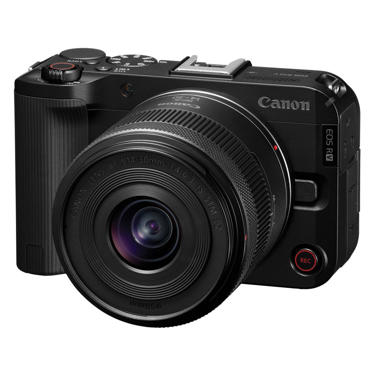 CANON - Cámara Canon Eos R50v Kit Lente 14-30 Mm Tipo Vlog 4k
