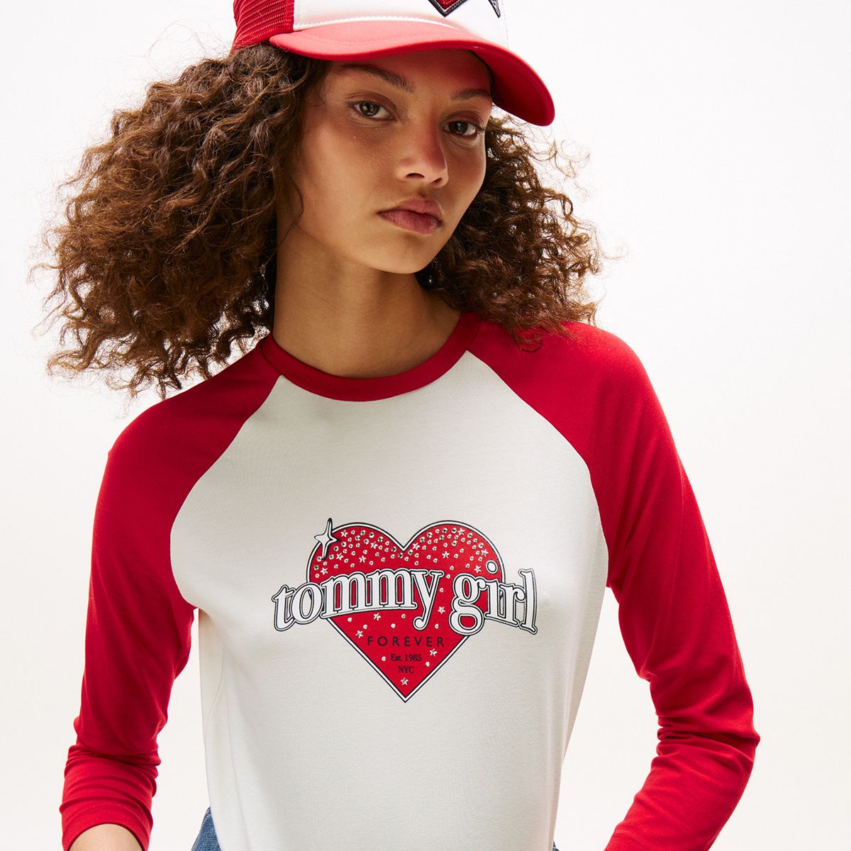 TOMMY HILFIGER - Minivestido multicolor Tommy Girl de corte slim Tommy Jeans