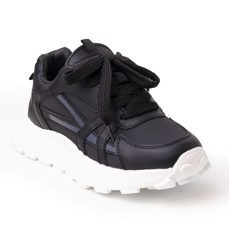 PRICE SHOES - Price Shoes Tenis Moda Mujer 822624NEGRO