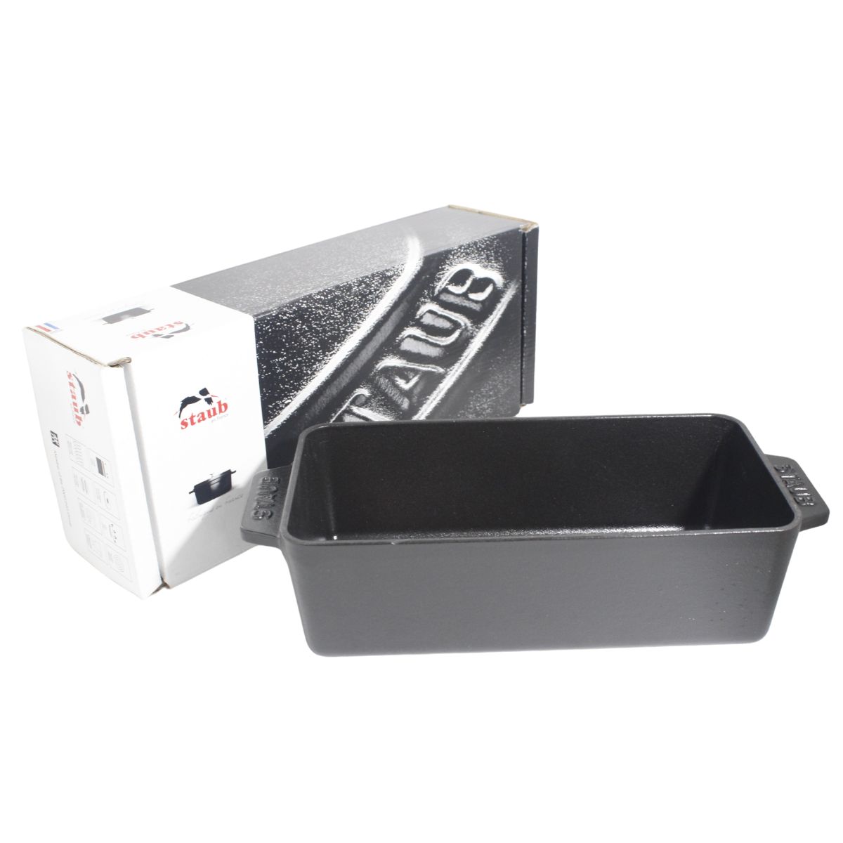 STAUB - Molde rectangular para pan en hierro fundido negro mate - Staub