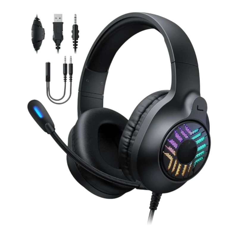 MOVISUN - Diadema Gamer Bluetooth KG-100 Movisun Negro