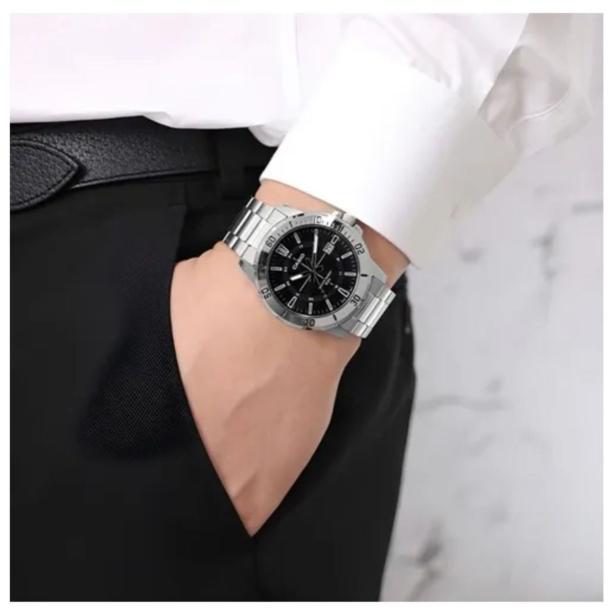 CASIO - Reloj Casio Modelo MTP-VD01D-1C Diseño Elegante