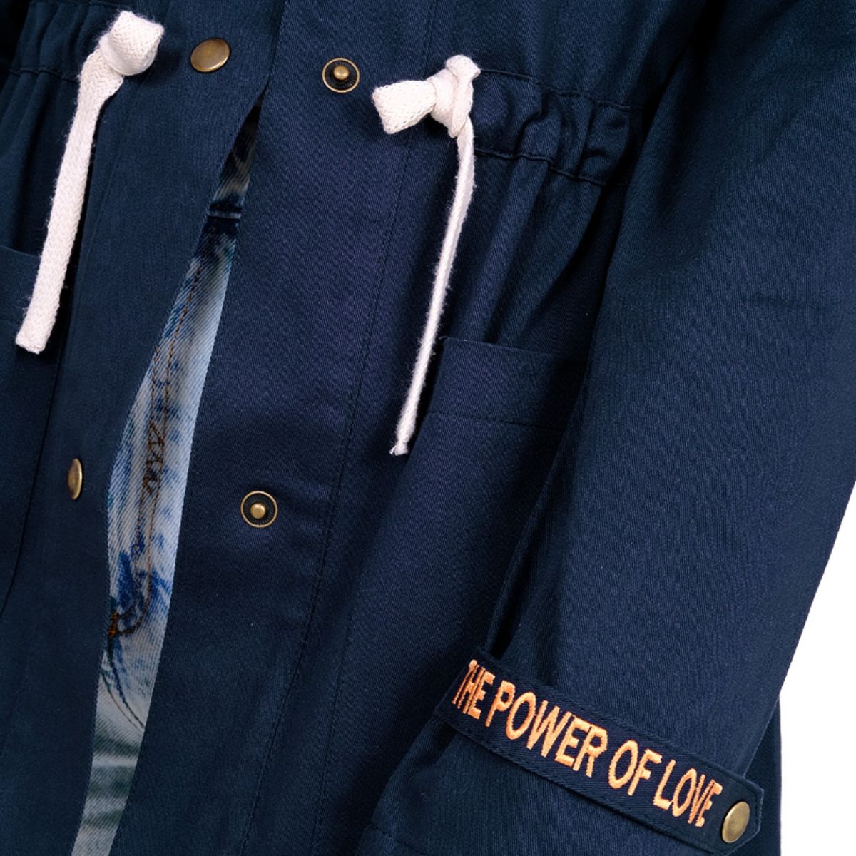 JULIANA SANCHEZ - Chaqueta The power of love - Azul