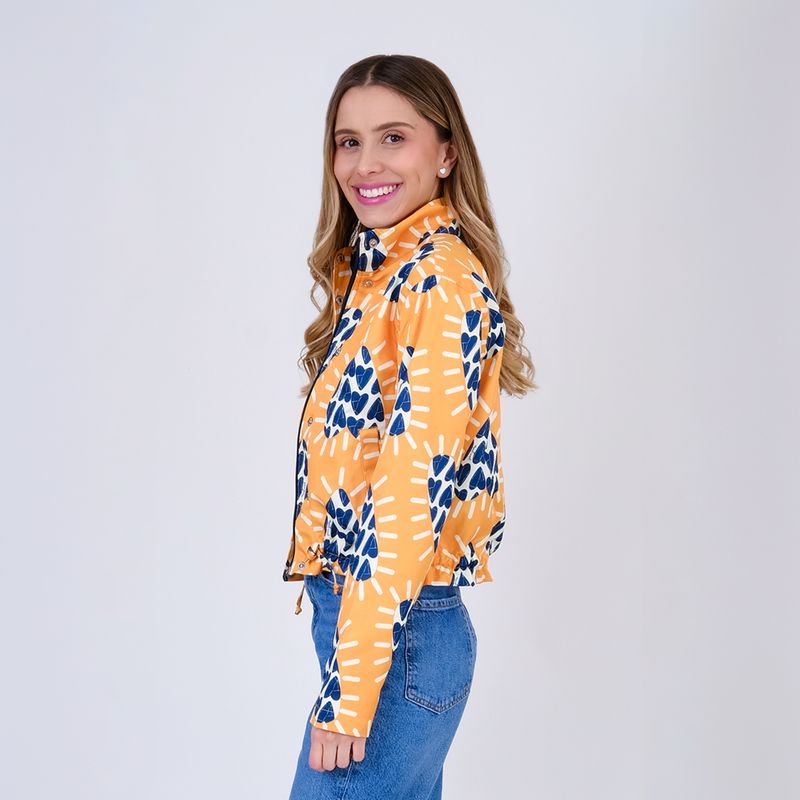 JULIANA SANCHEZ - Chaqueta Corazón radiante - Mostaza