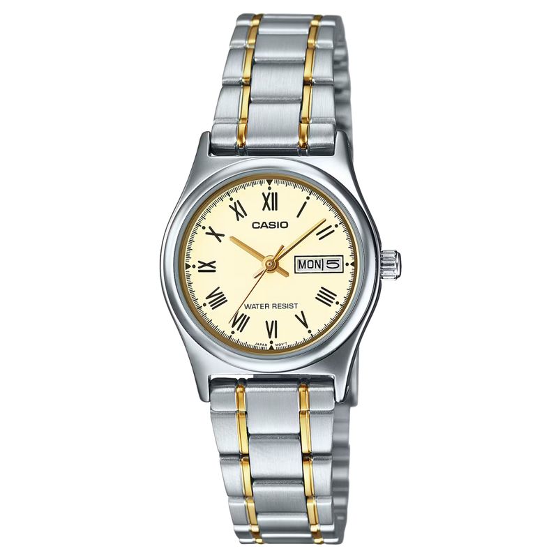 CASIO - Reloj Casio LTP-V006SG-9B Diseño Sencillo