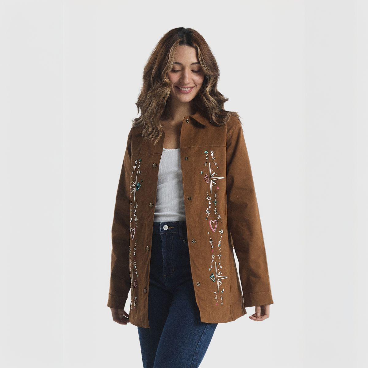 JULIANA SANCHEZ - Chaqueta A tu lado - Café