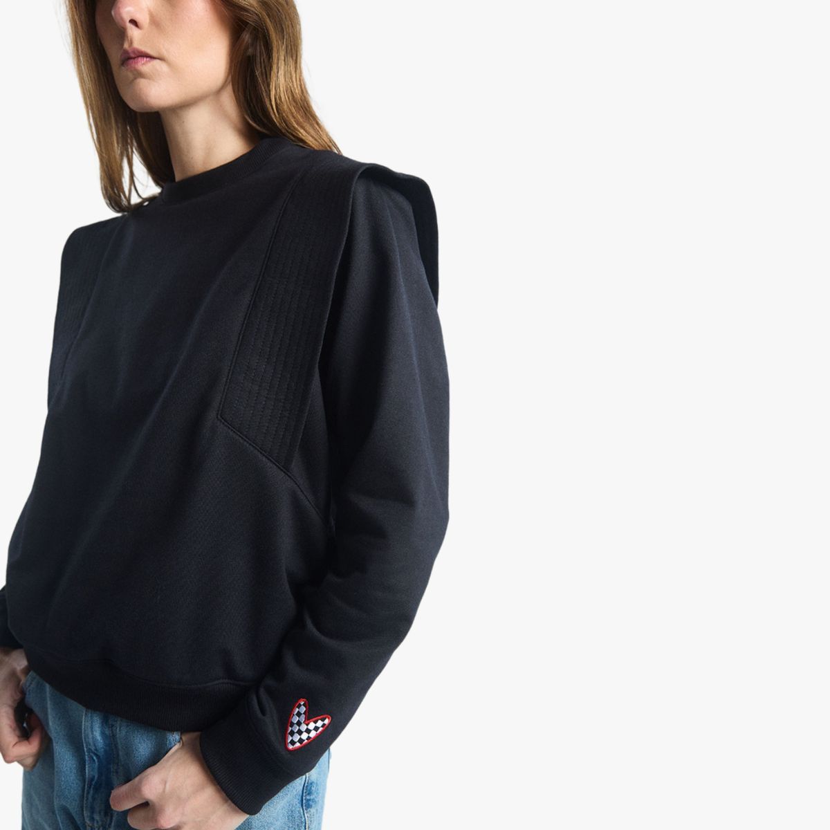 JULIANA SANCHEZ - Buzo Más fuerte - Negro