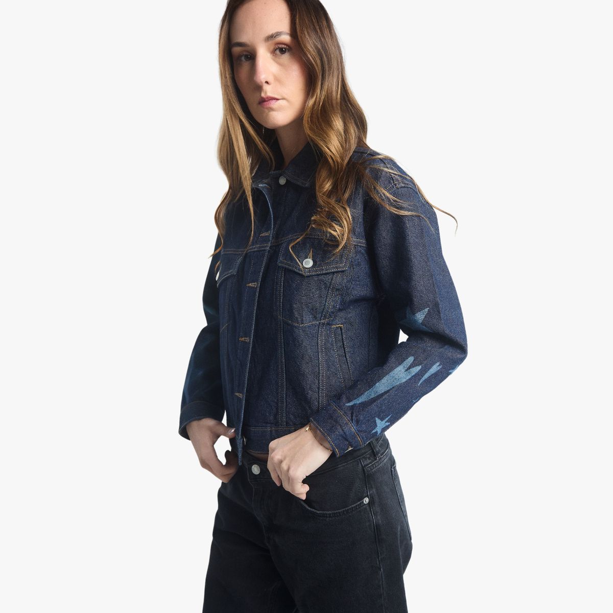 JULIANA SANCHEZ - Chaqueta Hazlo posible - Azul oscuro