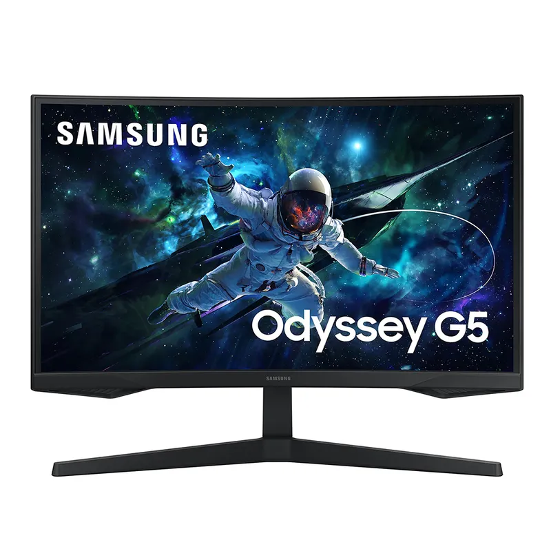 SAMSUNG - Monitor Gamer Curvo Samsung Odyssey 27 Pulgadas QHD 165Hz 1ms S27CG552