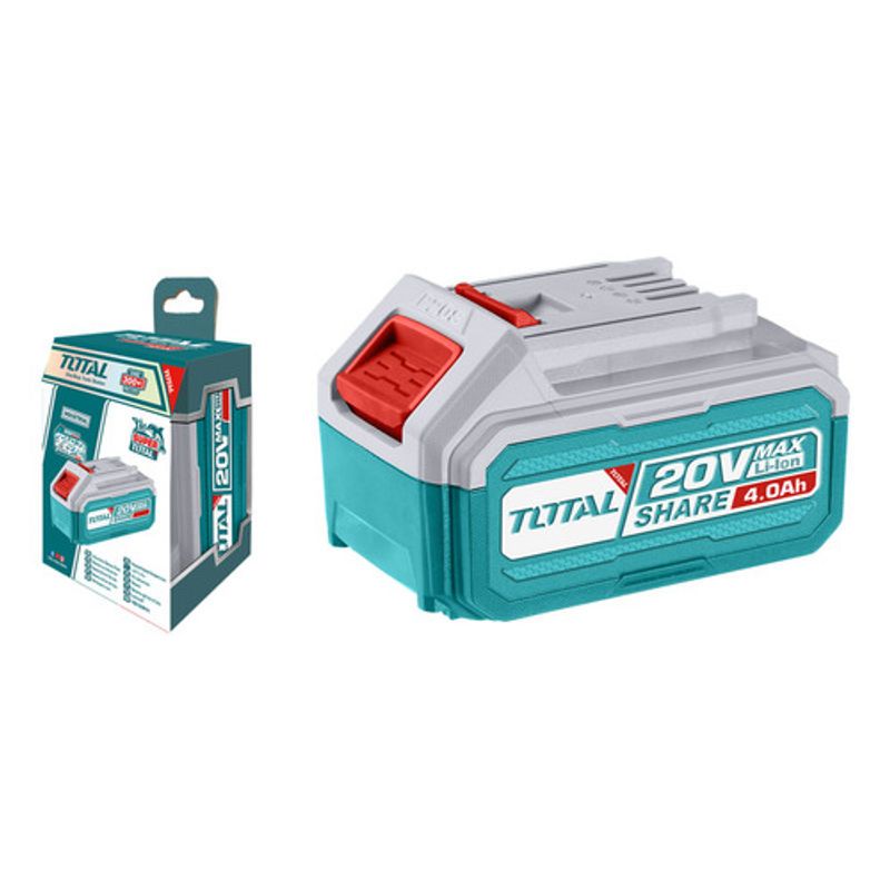TOTAL - Bateria 20v 40ah Industrial Ion Lithium Super Total