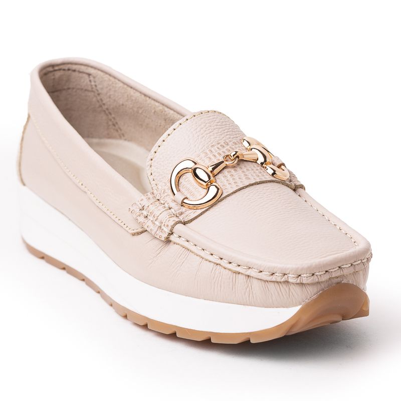 PRICE SHOES - Price Shoes Mocasines Deportivos Mujer 682NDMBEIGE