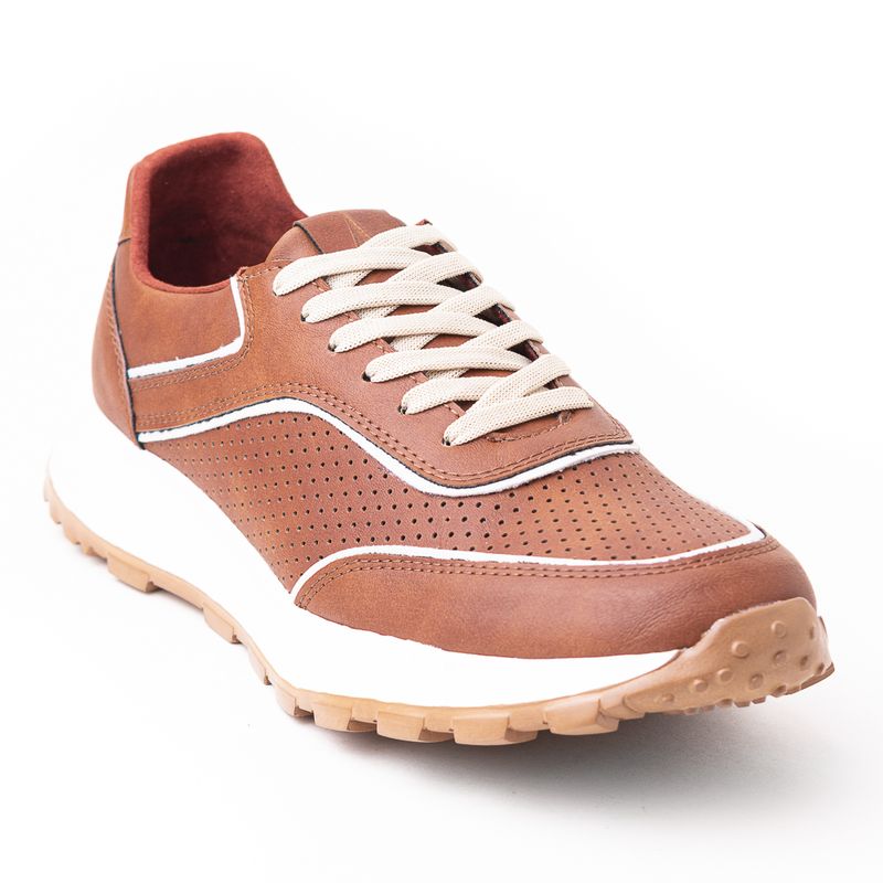 SKY WALK - Sky Walk Tenis Casual Hombre 663103A-43MIEL