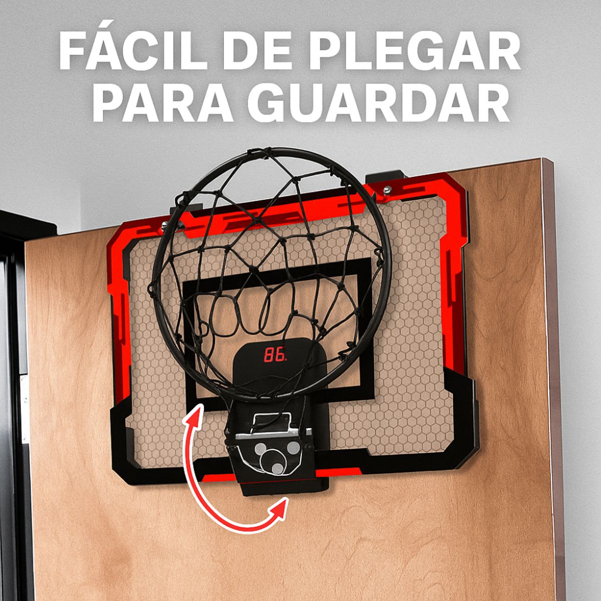 GENERICO - Canasta Baloncesto Contador Electrónico Puntaje Juego Niños