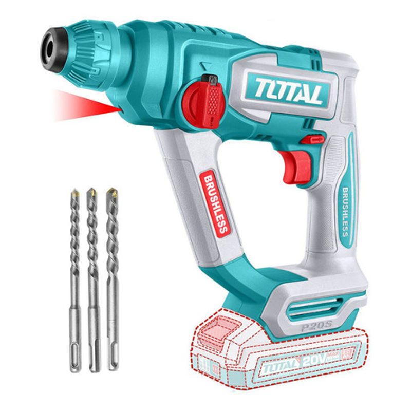 TOTAL - Taladro Inalambrico Rotomartillo sds plus 1116 NO incluye batcarg