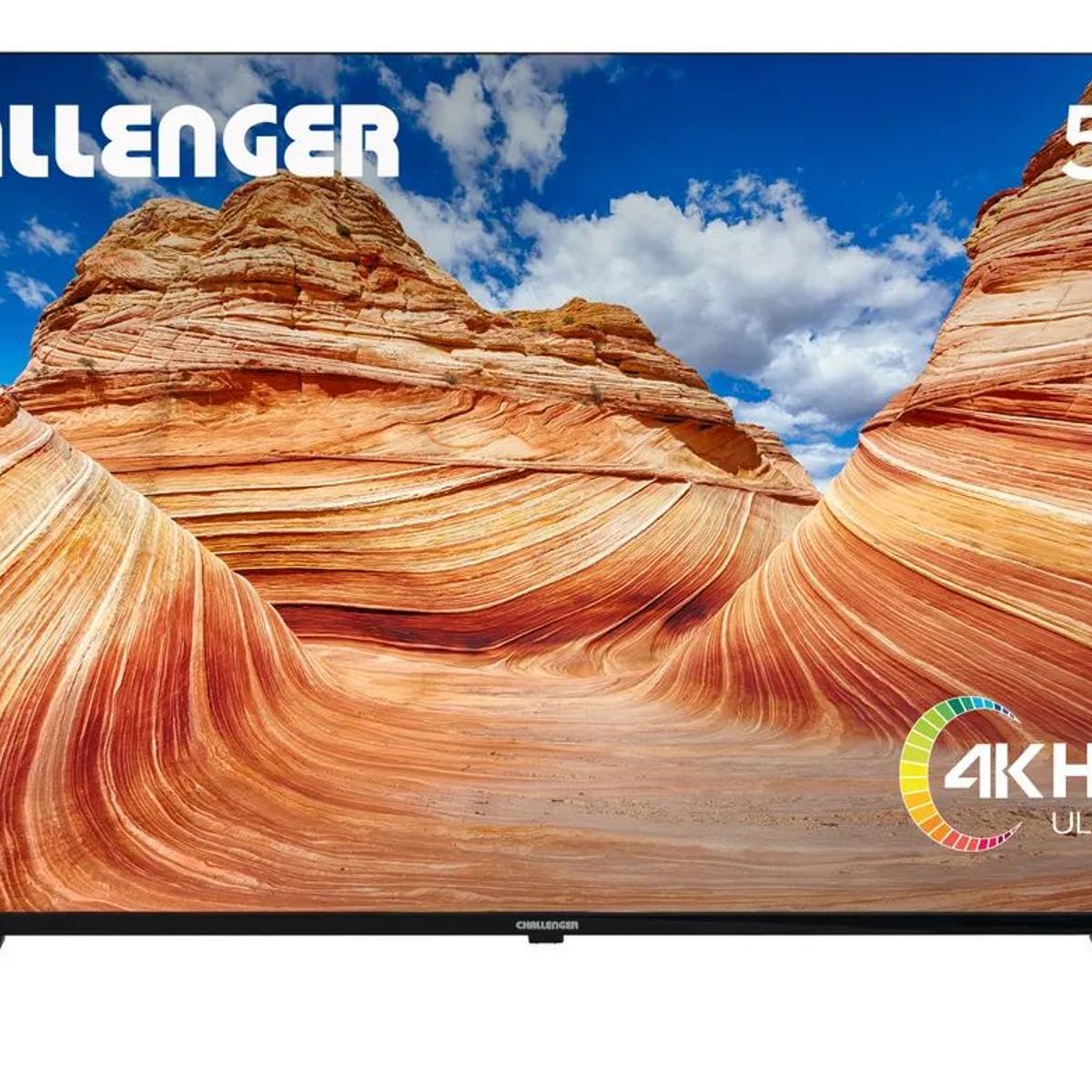 CHALLENGER - Televisor 50 Pulgadas Google Tv Challenger 4k Uhd Sin Marco