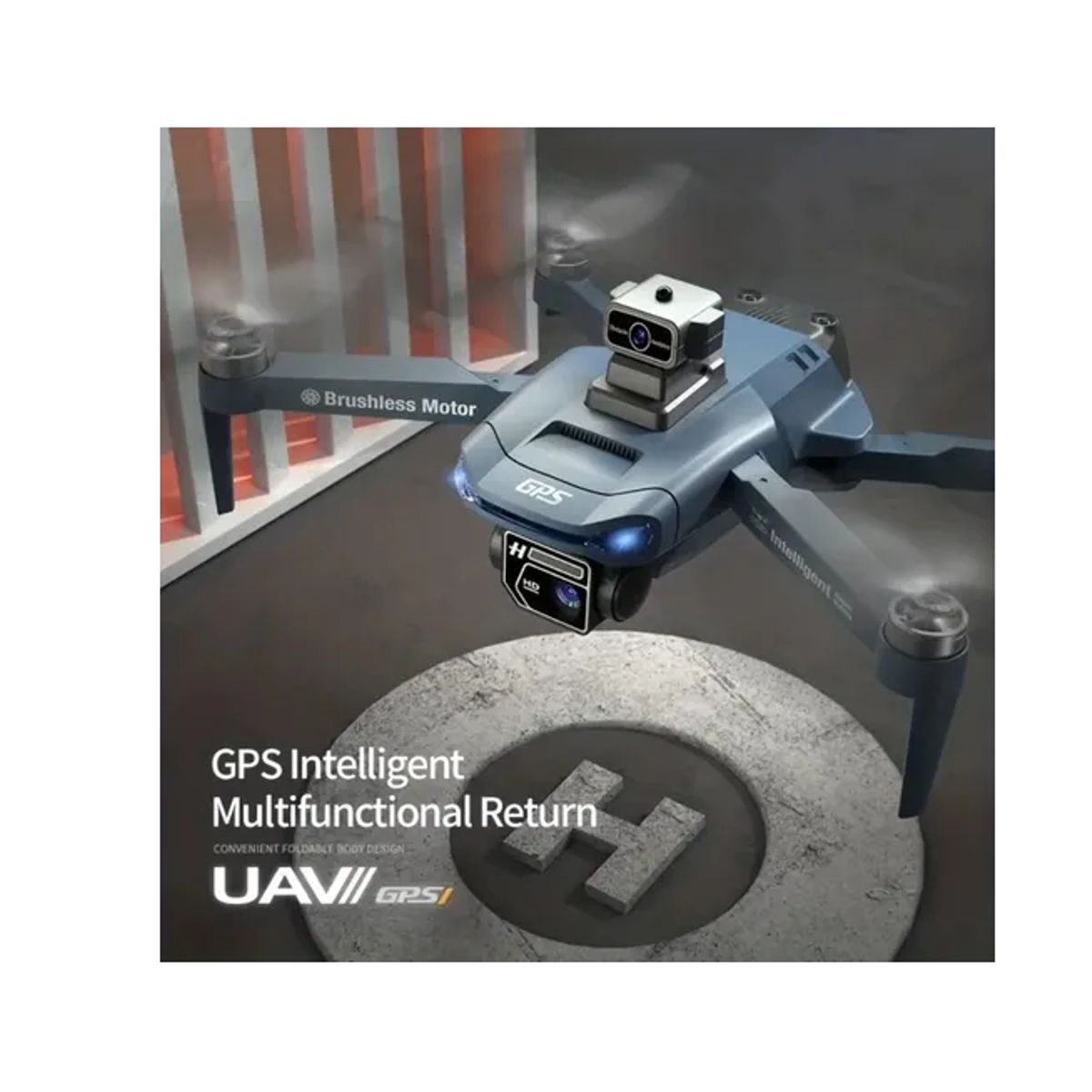GENERICO - Drone Profesional Gps Cámara Dual 1080p Hd Wifi 5g Fpv D31 C