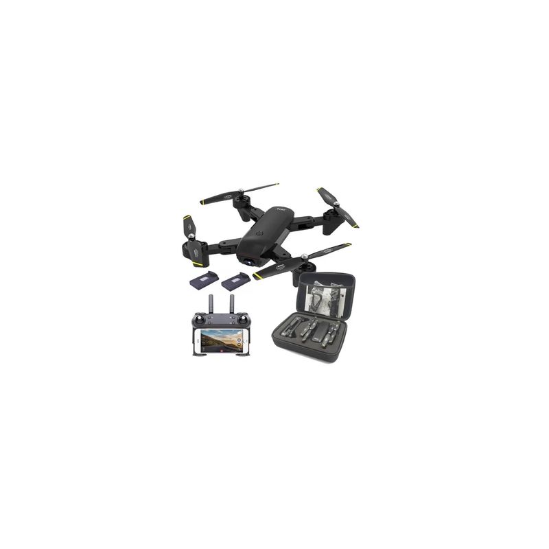 GENERICO - Drone Dm107s Plegable Doble Cámara Wifi Full Hd Modo Sígueme