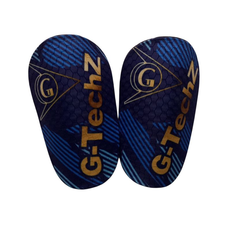 GENERICO - Canilleras De Fútbol GTZ Niño Adulto Mini - Azul