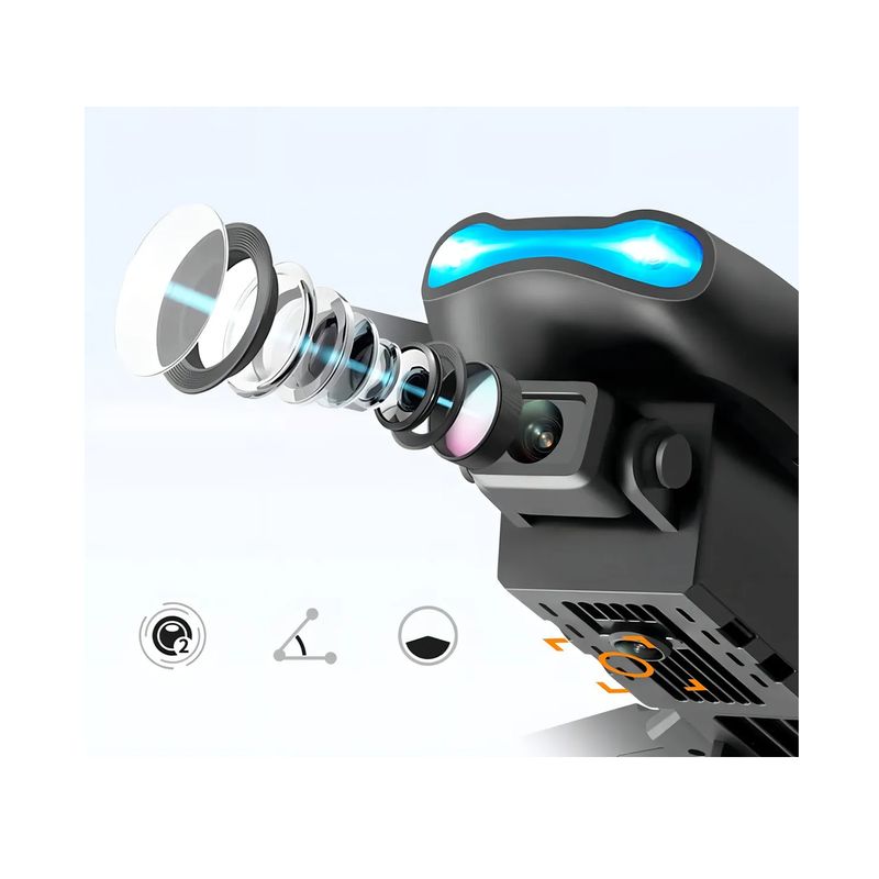 GENERICO - Drone Plegable E99 Con Doble Camara Conectividad Wifi