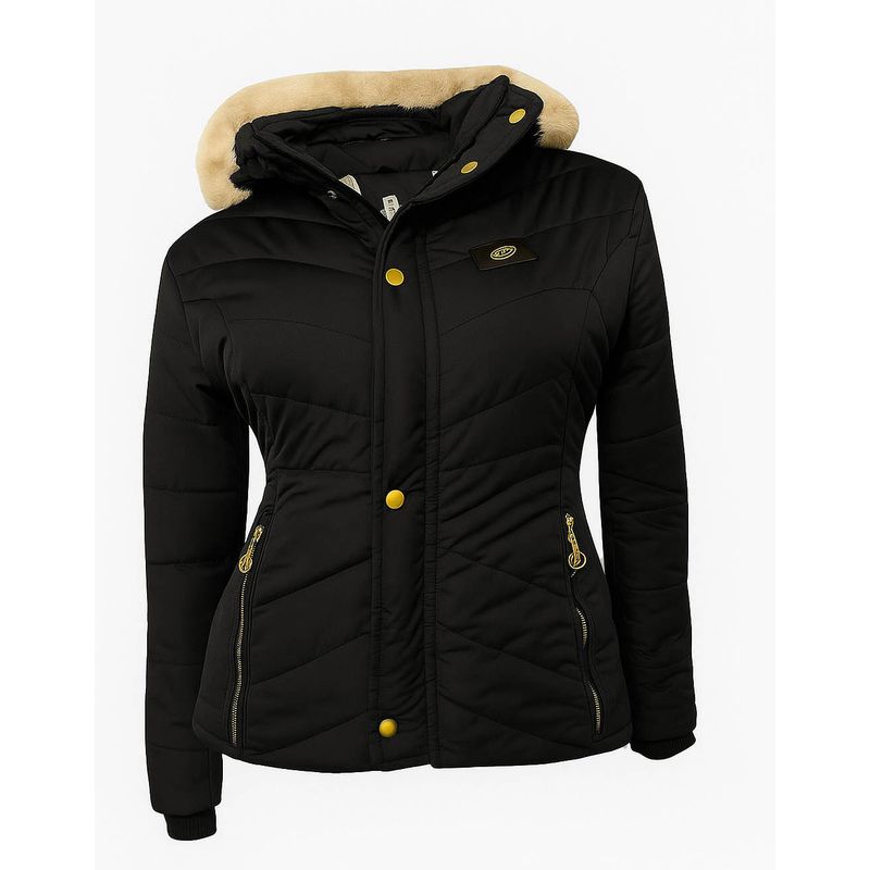 MODA EN CIRCUITO - Chaqueta Impermeable para Mujer Forrada en Ovejero