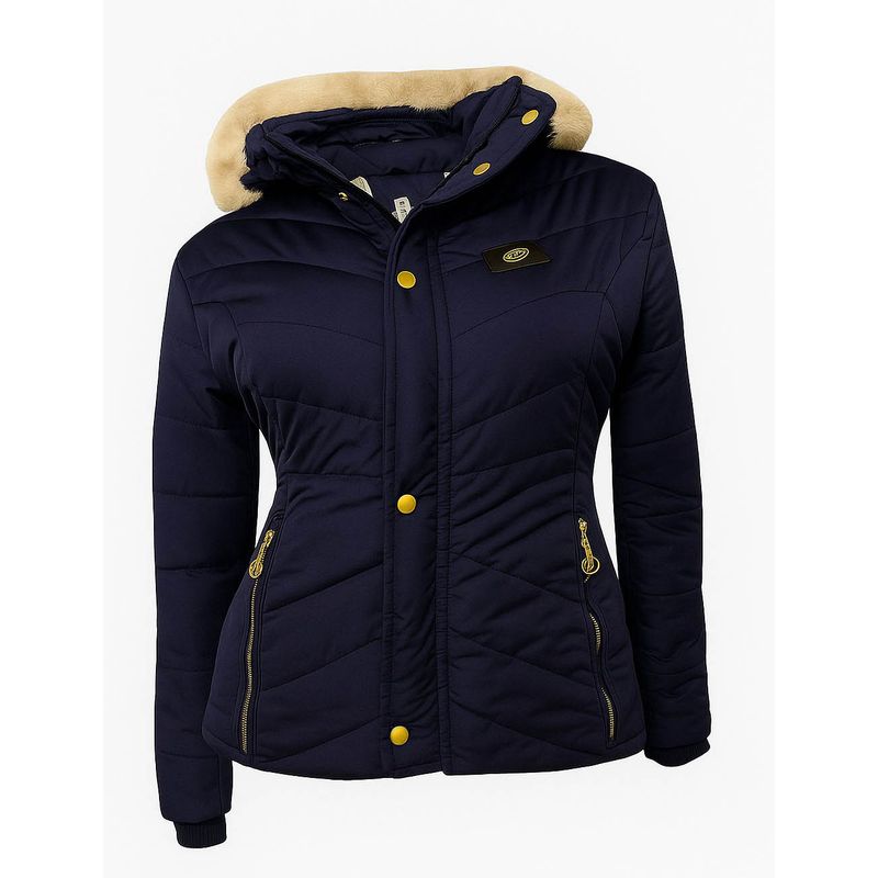 MODA EN CIRCUITO - Chaqueta Impermeable para Mujer Forrada en Ovejero