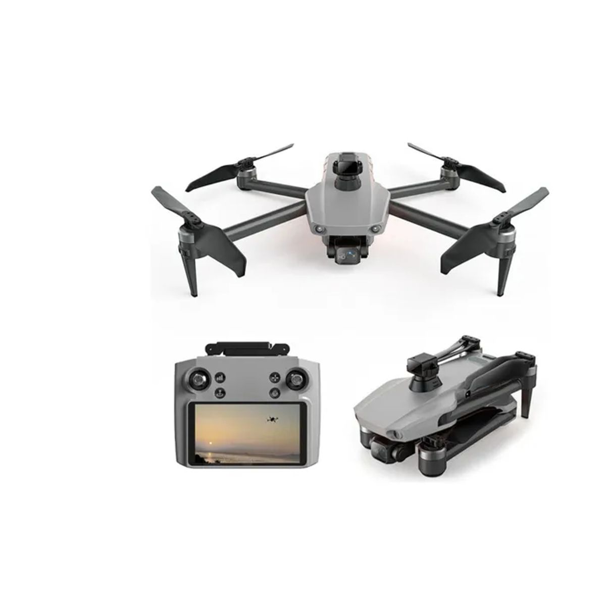 GENERICO - Drone Profesional Gps 4k 3gimbal Sensor Obstáculos K11 Turbo