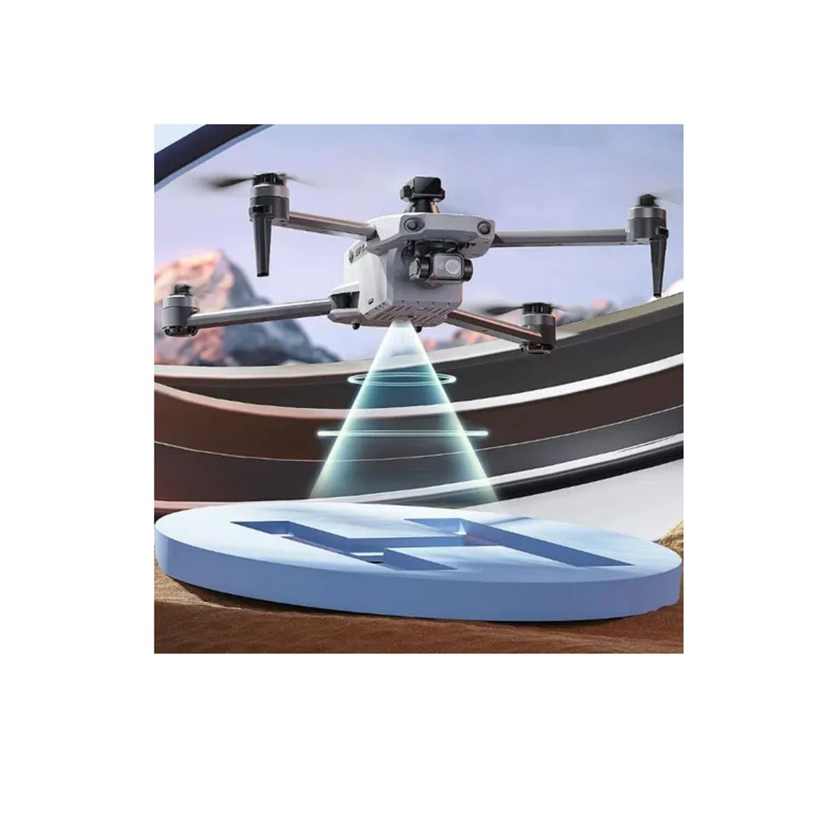 GENERICO - Drone Profesional Gps 4k 3gimbal Sensor Obstáculos K11 Turbo