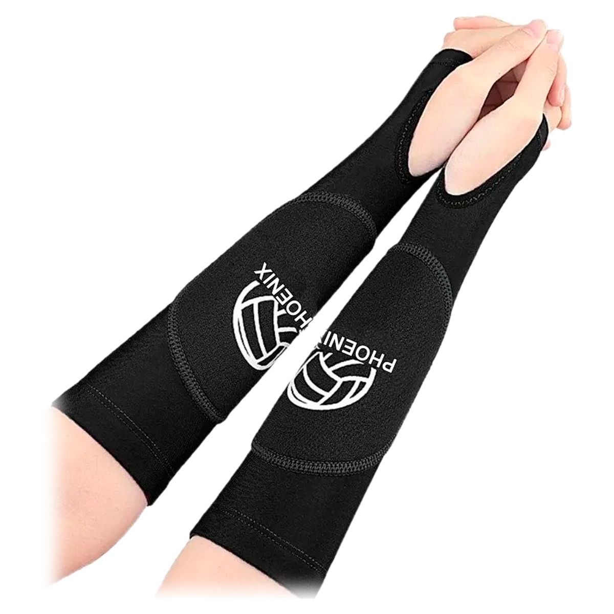 GENERICO - Set X2 Mangas Voleibol Voley Acolchado Adultos Y Niños L XL