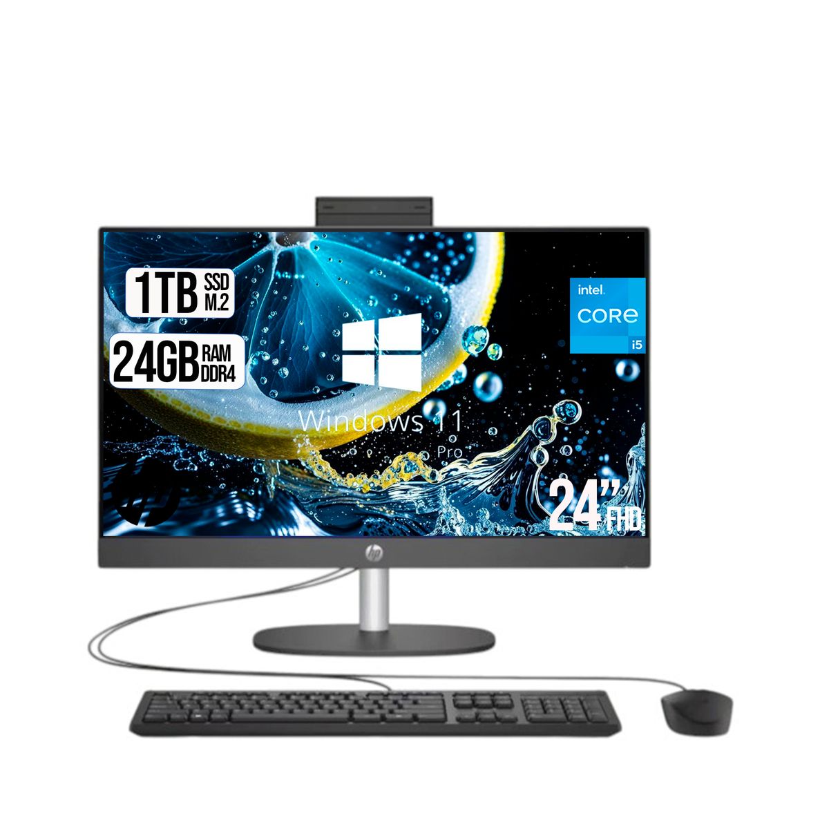 HP - TODO EN UNO HP CORPORATIVO INTEL CORE I5-1334U SSD 1TB RAM 24GB LED 24 W11 PRO