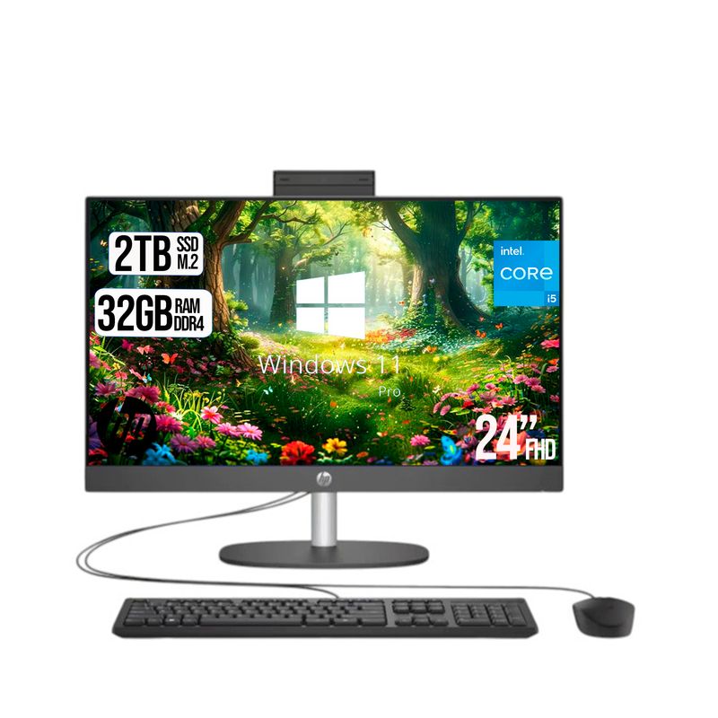 HP - TODO EN UNO HP CORPORATIVO  INTEL CORE I5-1334U SSD 2TB RAM 32GB 24 FHD W11 PRO
