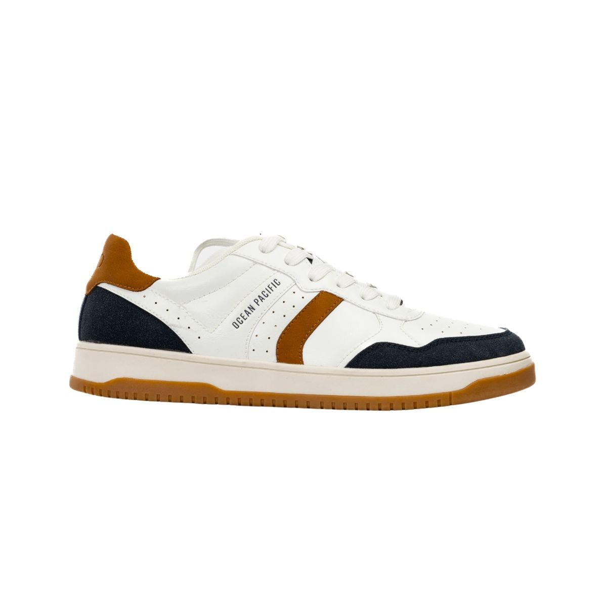 OCEAN PACIFIC - Tenis Ocean Pacific Ling Para Hombre Color Blanco Azul Marino