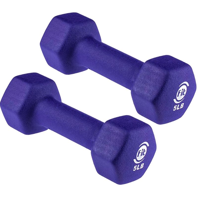 SPORT FITNESS - Mancuerna 5lb Sportfitness Entrenamiento X2 Unidades
