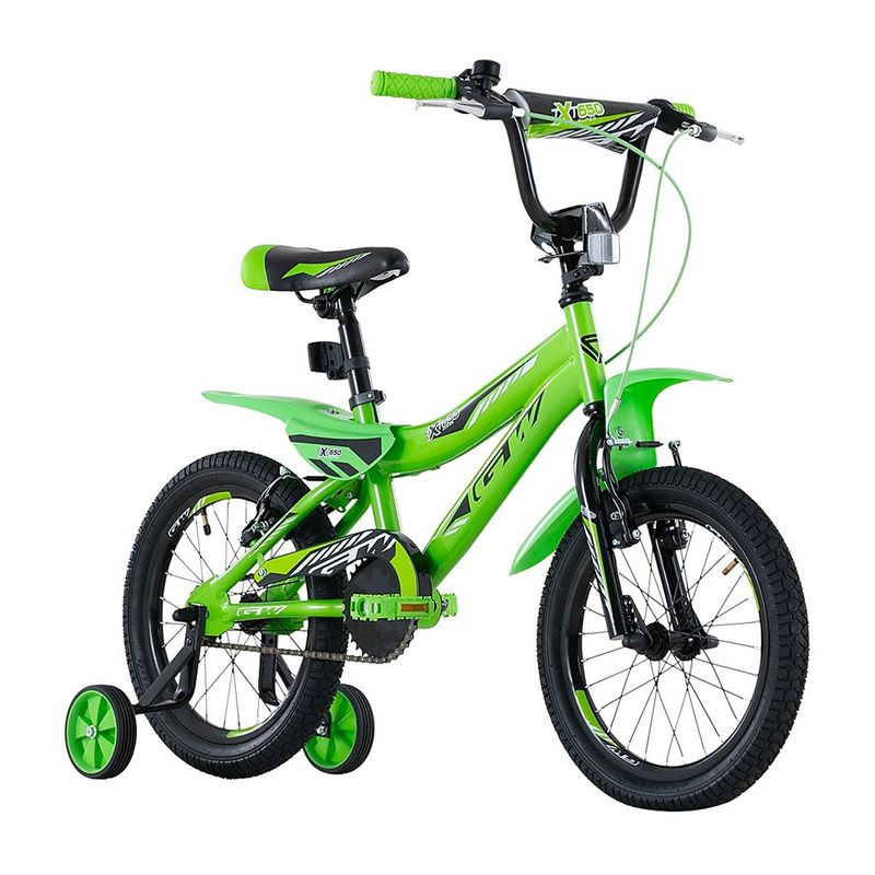 GW - Bicicleta Niño Niña Gw Rin 16 Accesorios Ruedas Auxiliares