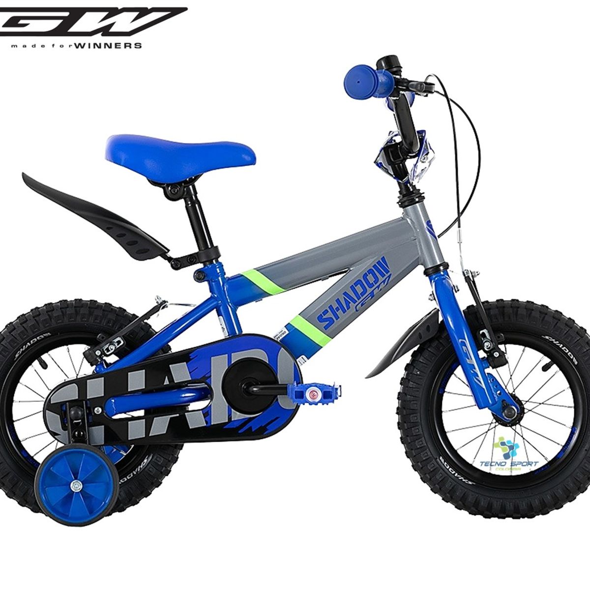 GW - Bicicleta Niño Niña Gw Rin 16 Accesorios Ruedas Auxiliares