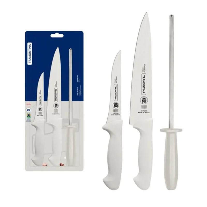 TRAMONTINA - Set de Cuchillos Tramontina 3 piezas Premium 24499/812