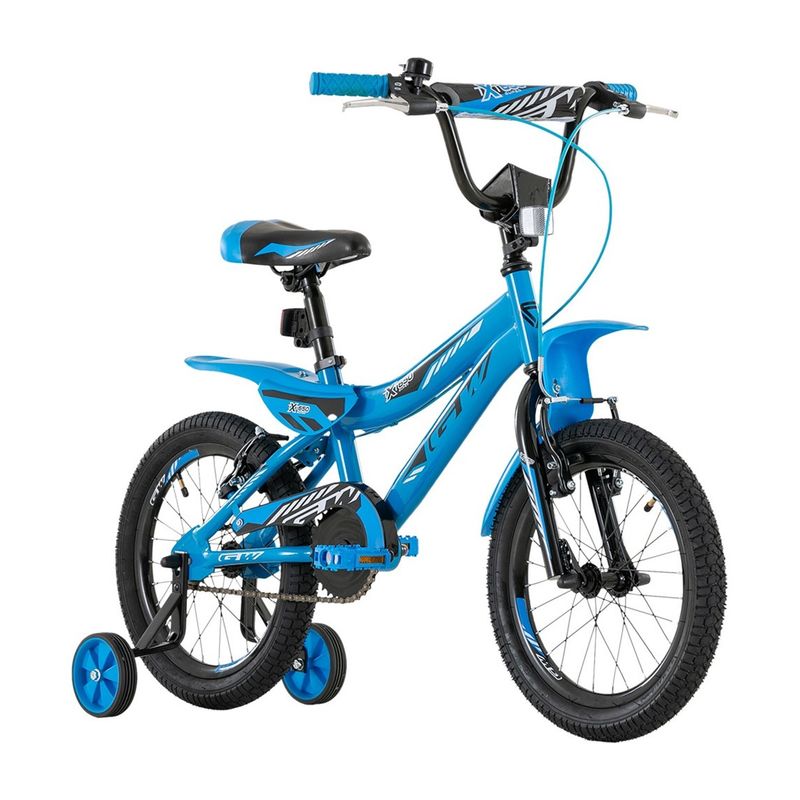 GW - Bicicleta Niño Niña Gw Rin 16 Accesorios Ruedas Auxiliares