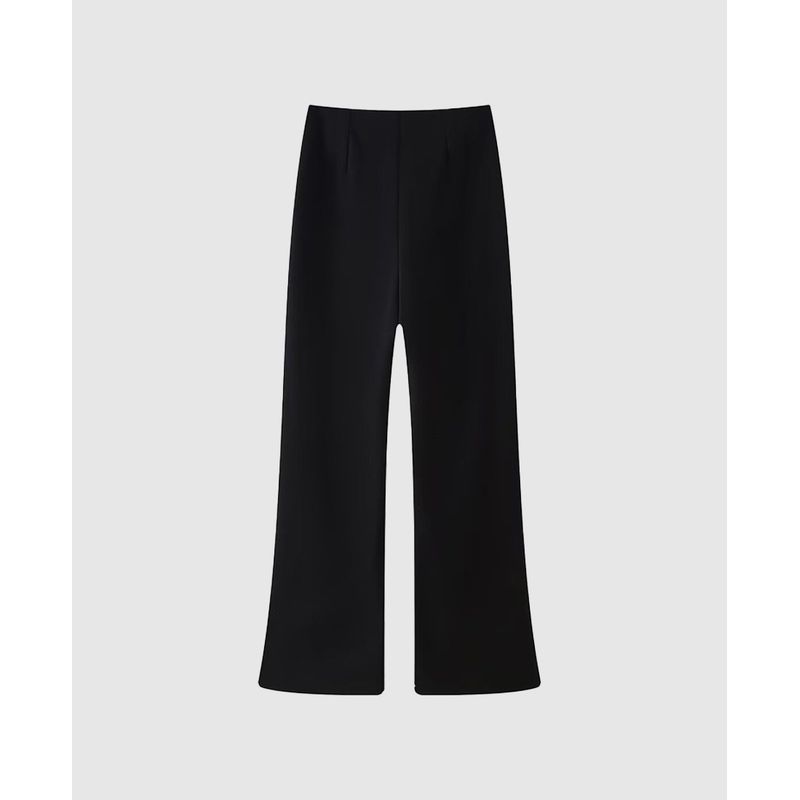 VANN - Pantalon de Pinza Para Mujer negro