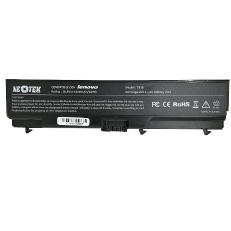 NEOTEK - Batería Lenovo ThinkPad T410 / T420 / L410 (70+) 6 Celdas Compatible