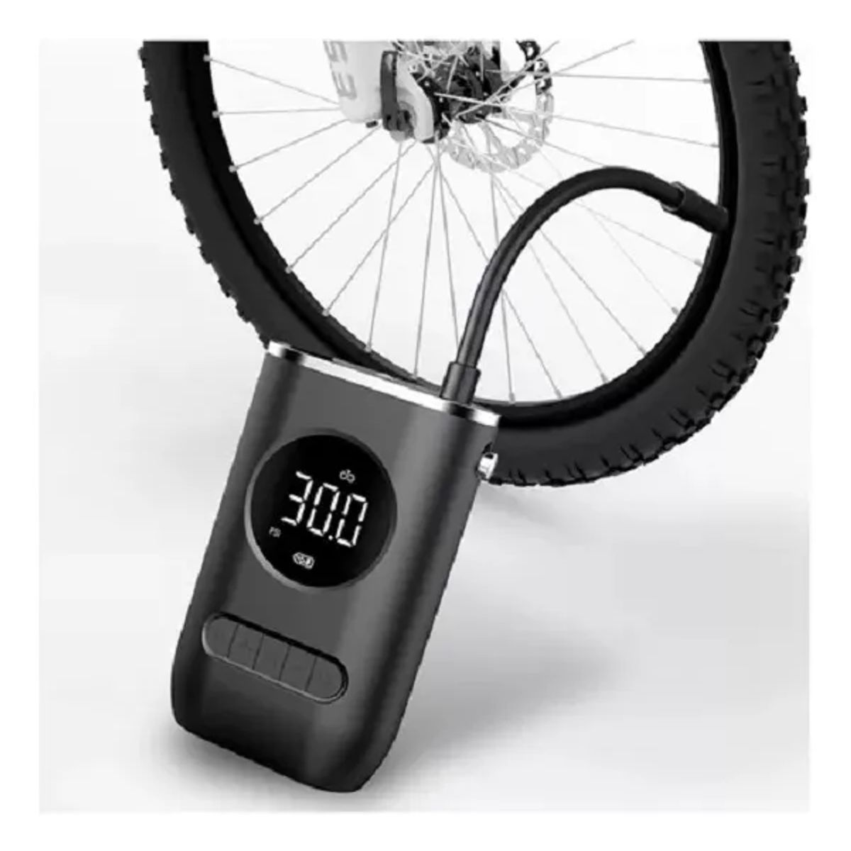 GENERICO - Compresor de aire portátil inflador llanta linterna inalambrico carro