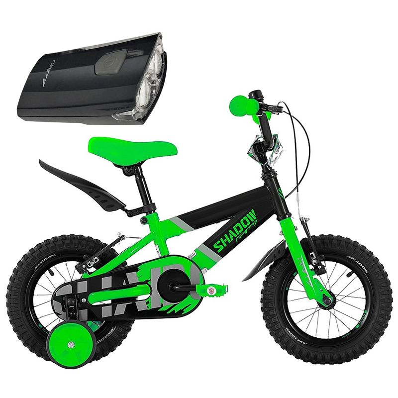 GW - Bicicleta Niño Niña Gw Rin 16 Con Accesorios Ruedas Auxiliar