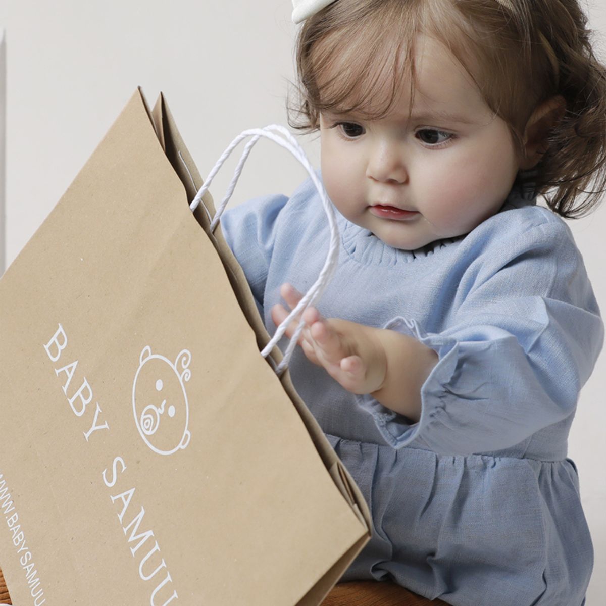 BABY SAMUU - Mameluco de lino Lake