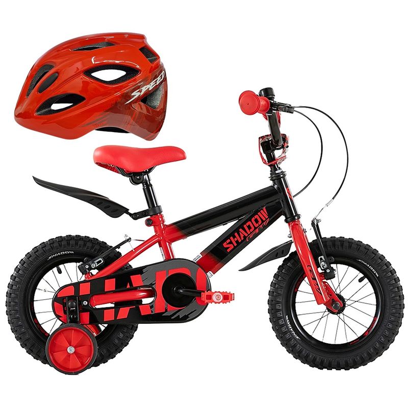 GW - Bicicleta + Casco Niño Niña Gw Rin 16 Con Accesorios