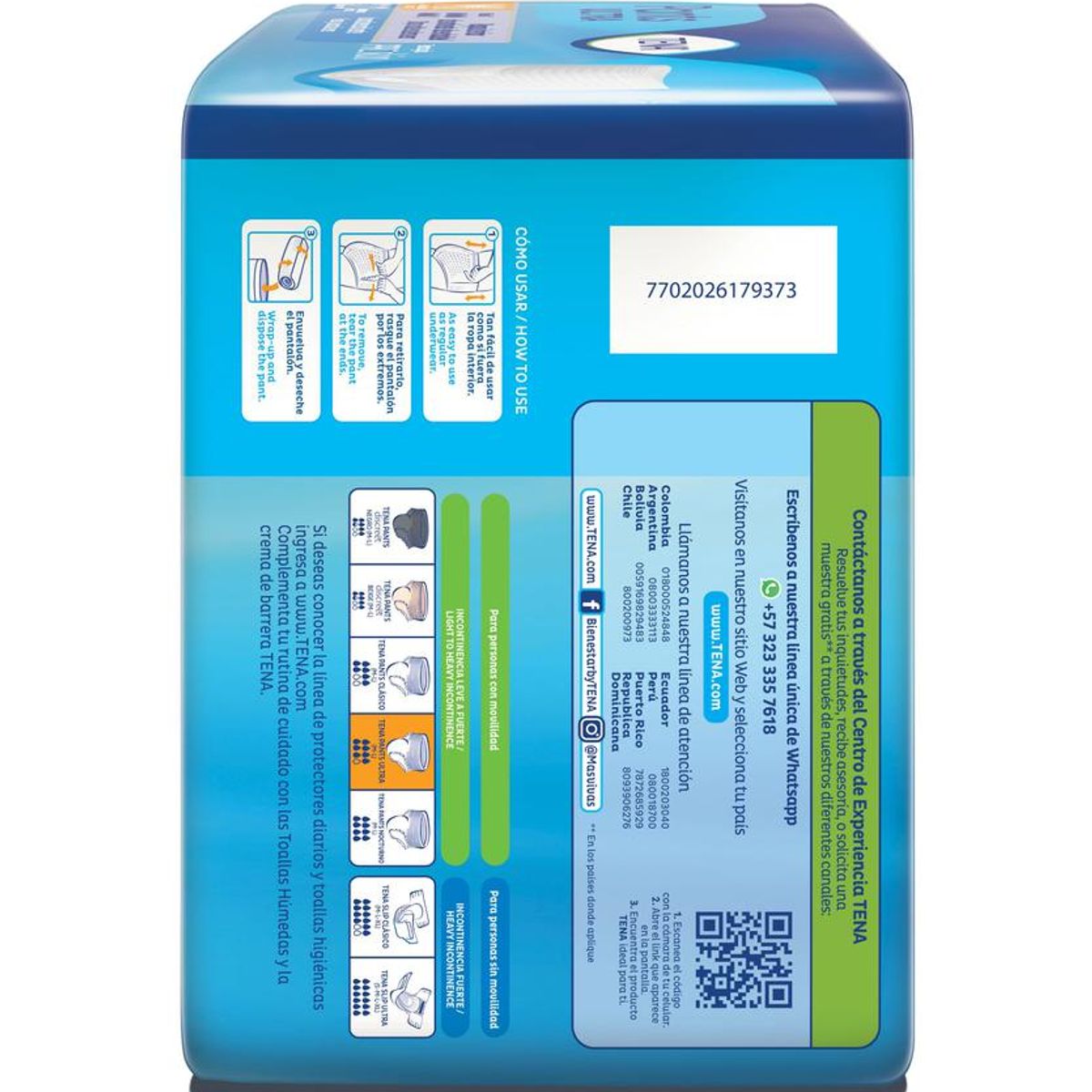 TENA - Pañal Tena Pants Ultra Mediano para Adulto 20 Unidades